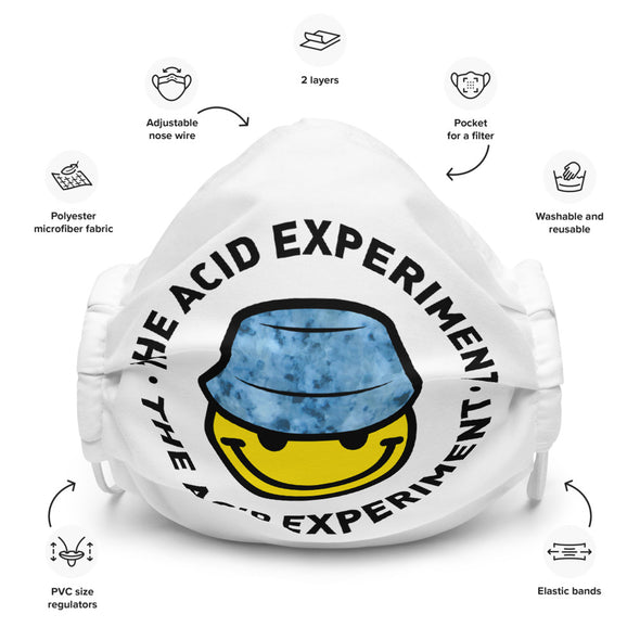 The acid experiment Premium face mask